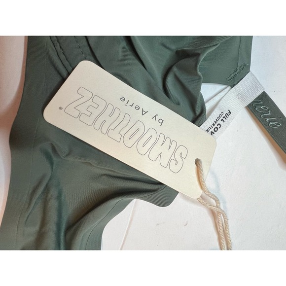 Aerie‎ Smoothez Full Coverage Bra Green 34B New - Picture 6 of 7